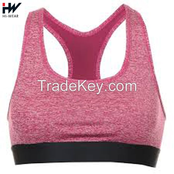 Wholesale OEM Activewear Manufacturer Sport Bra Top Fitness Sports Bra 