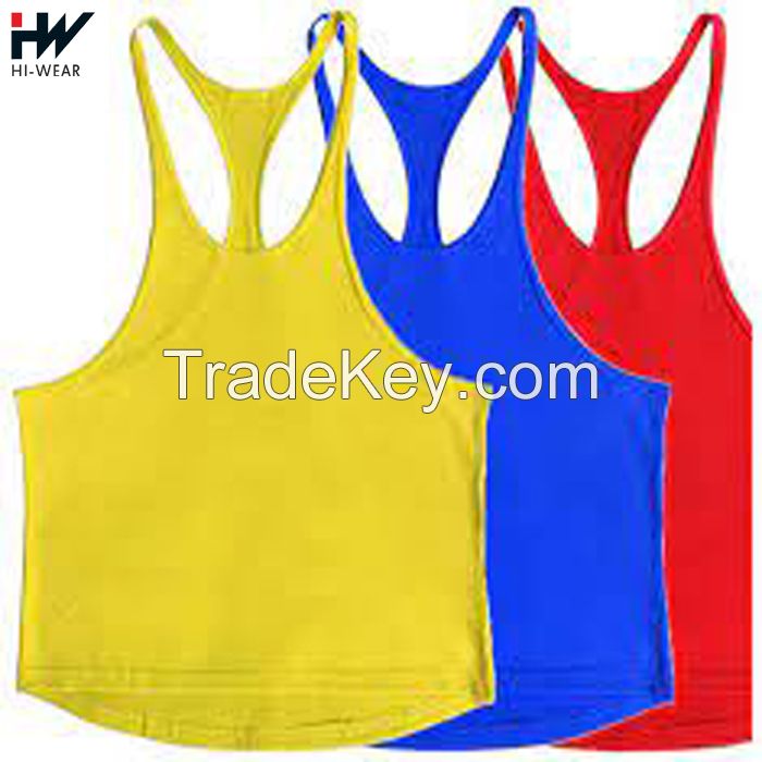  men&#039;s sports training mesh tank top made in Pakistan