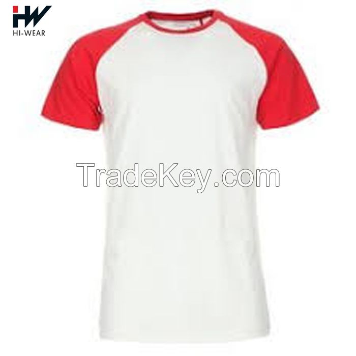 100% cotton casual custom Two Color men t shirt for Sale