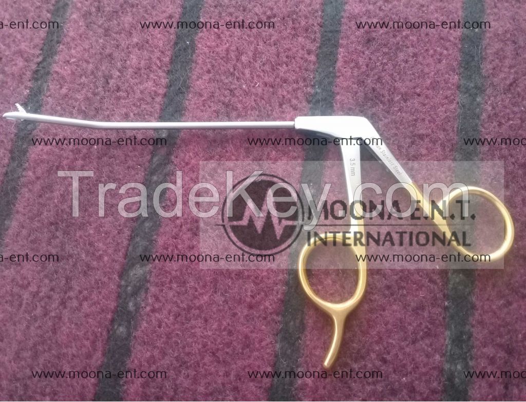 Orthoscopy Grasping Forcep, 1 X 2 Tooth , Diameter3.5, Working Lenght 13 Cm