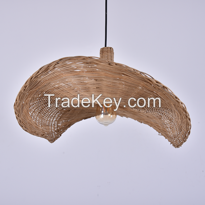 Wicker light pendant Rattan lampshade Hanging pendant light for Home Decor made in Vietnam