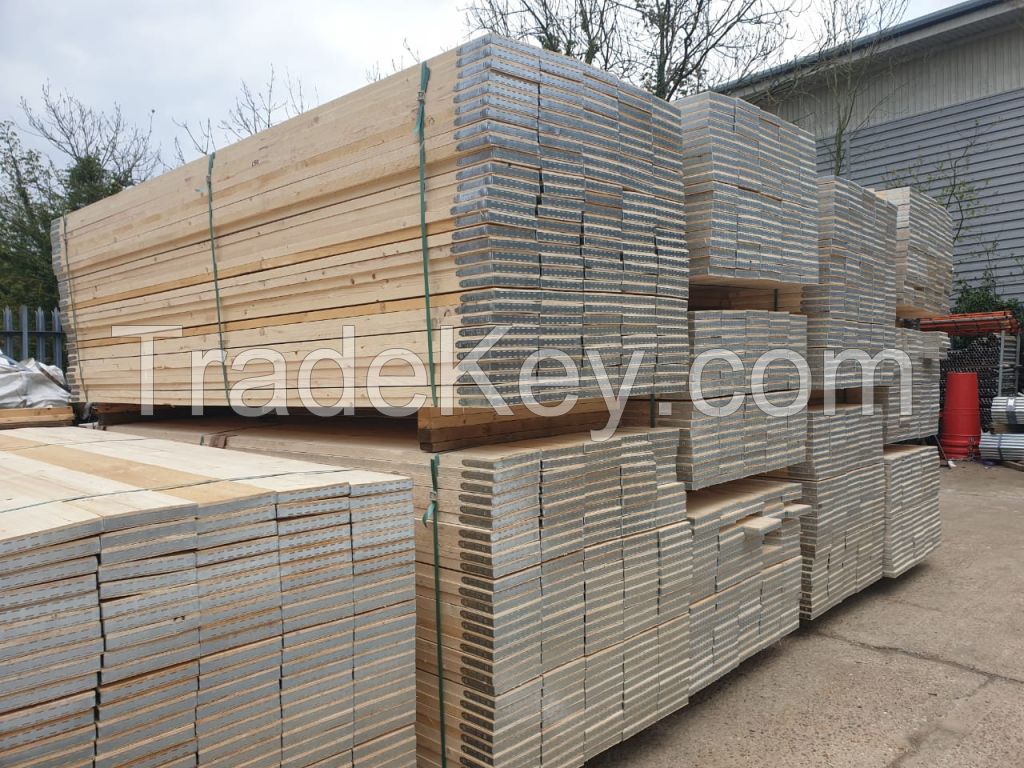 Timber scaffold board