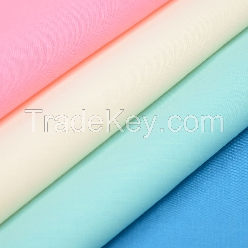 Vietnamese manufacturer high quality poly cotton fabric for shirt 