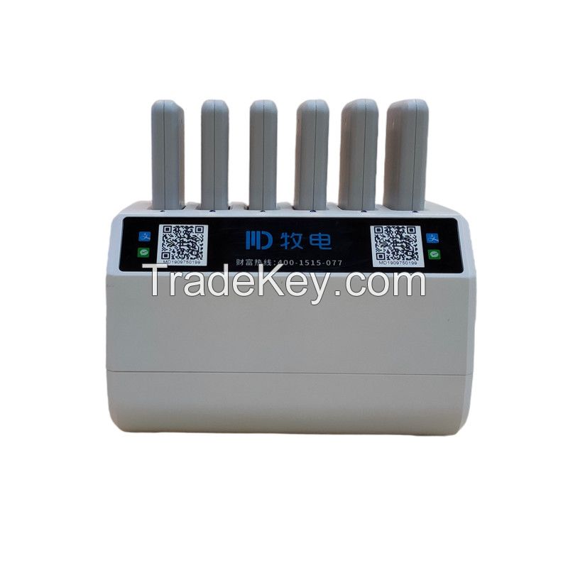 6 Slots Sharing Power Bank Rental Charging Station for Mobile Phone