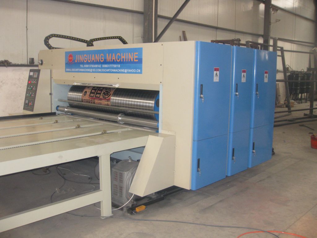 YSF-F CORRUGATED BOARD MULTI COLOR PRINTING PRINTER SLOTTER