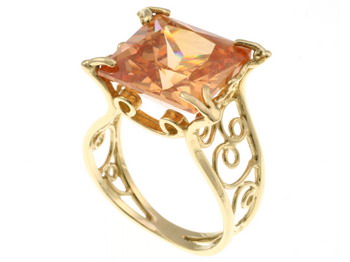 Gold Gemstone Ring