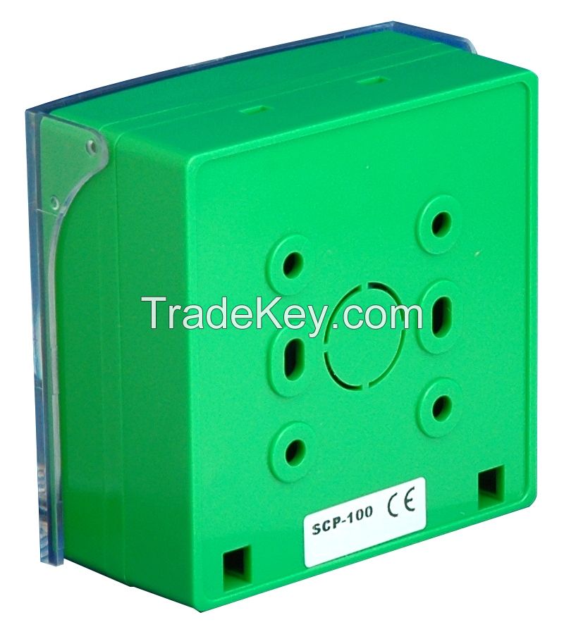 Fire Alarm DPDT Dual switches  Switch Call Point include Dual-color and Relay output