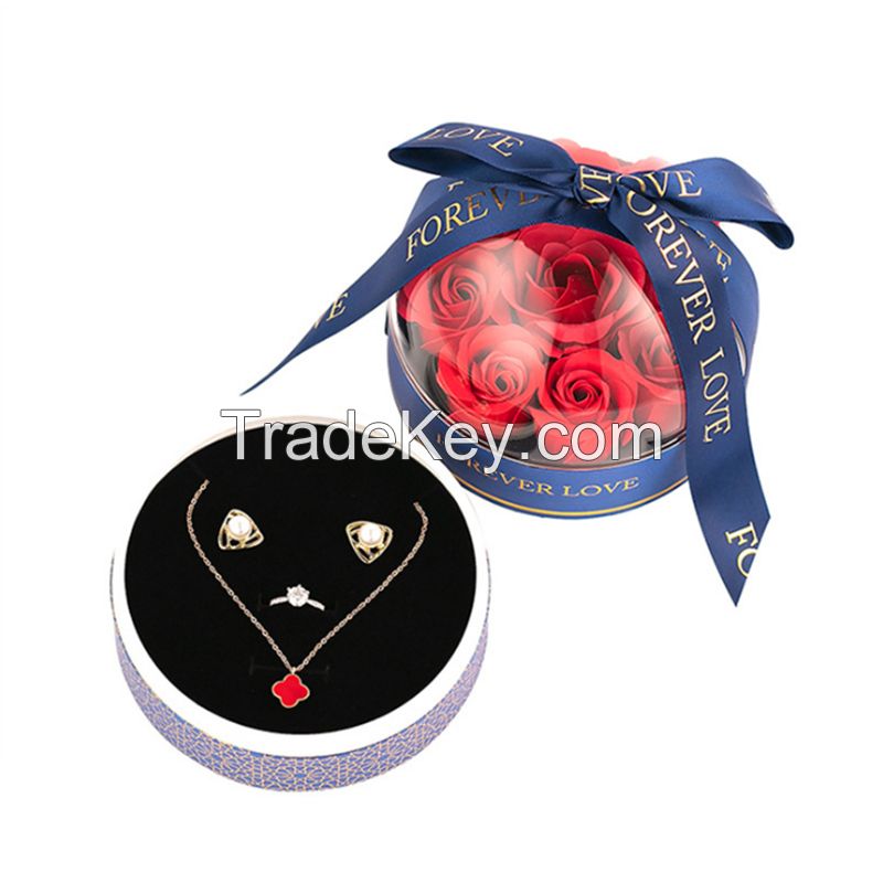 Artificial Flower Prototype Dome Jewelry Box