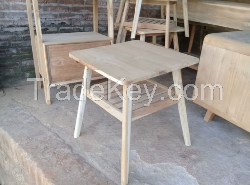 Wood chair, table, handicraft, rug, kitchen ware