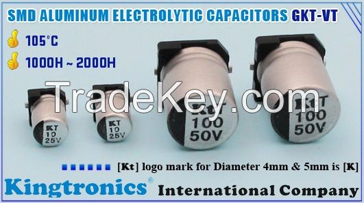 SMD Type Aluminum Electrolytic Capacitor--GKT-VT