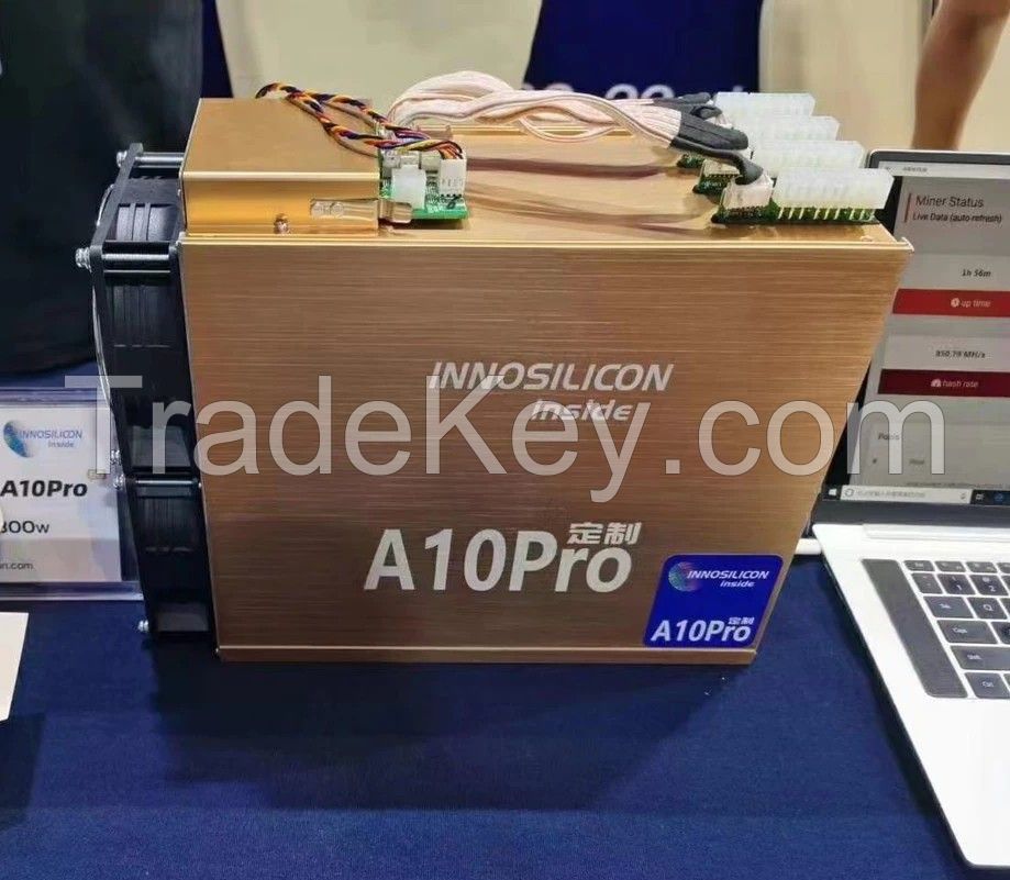 Innosilicon A10 Pro ETH Miner Ethash ASIC Miner A10 Pro 7gb 750mh 7g Ethereum Mining Machine Innosilicon A10 Pro With PSU