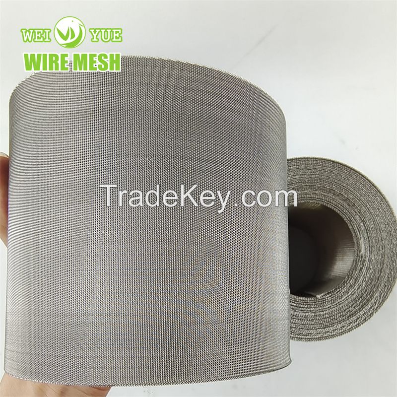 72*15/260*40 Mesh Stainless Steel Extruder Wire Filter Mesh Belt for PP/ABS/PS/Plastic Extruder Filter