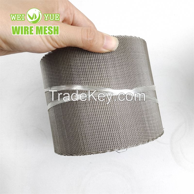 Ss 304/316 Wire Mesh Filter Industry Belt in Twill Dutch Woven Filter Cloth Mesh for Extrusion, Blown Film