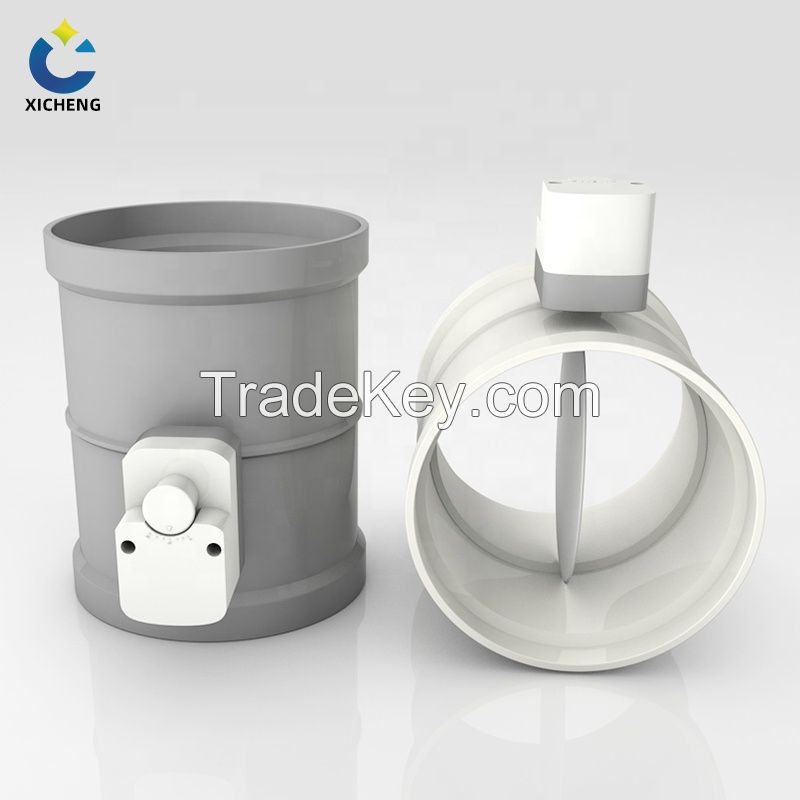 PP/PVC Plastic Electric Air Valve