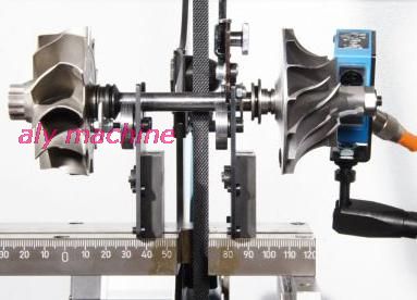 Turbocharger balancing machine