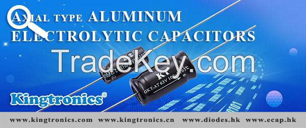 KT Axial Aluminum Ele. Capacitors