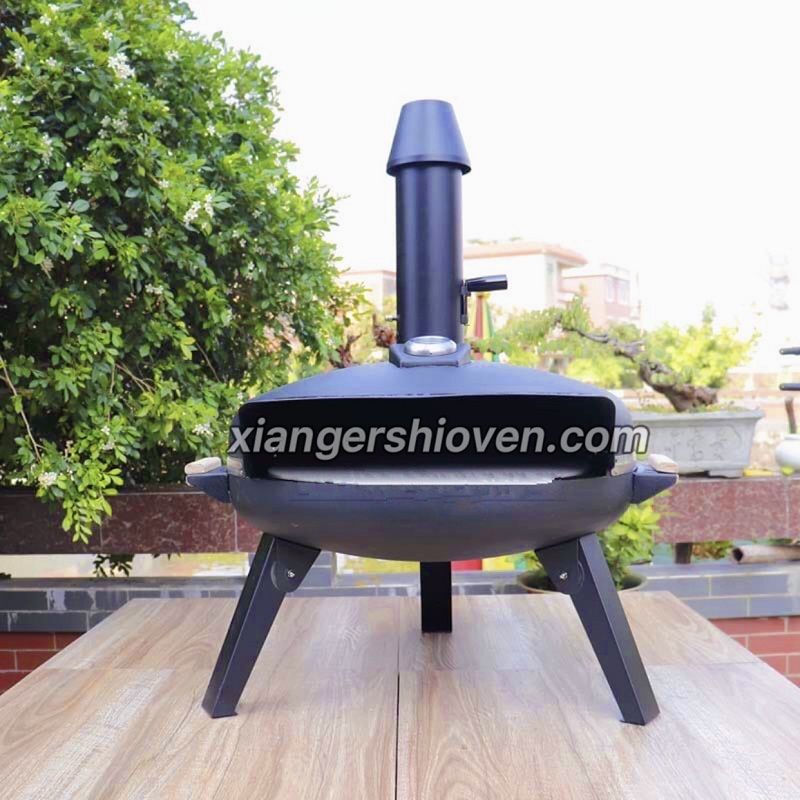 Outdoor circle shape gas Pizza Oven