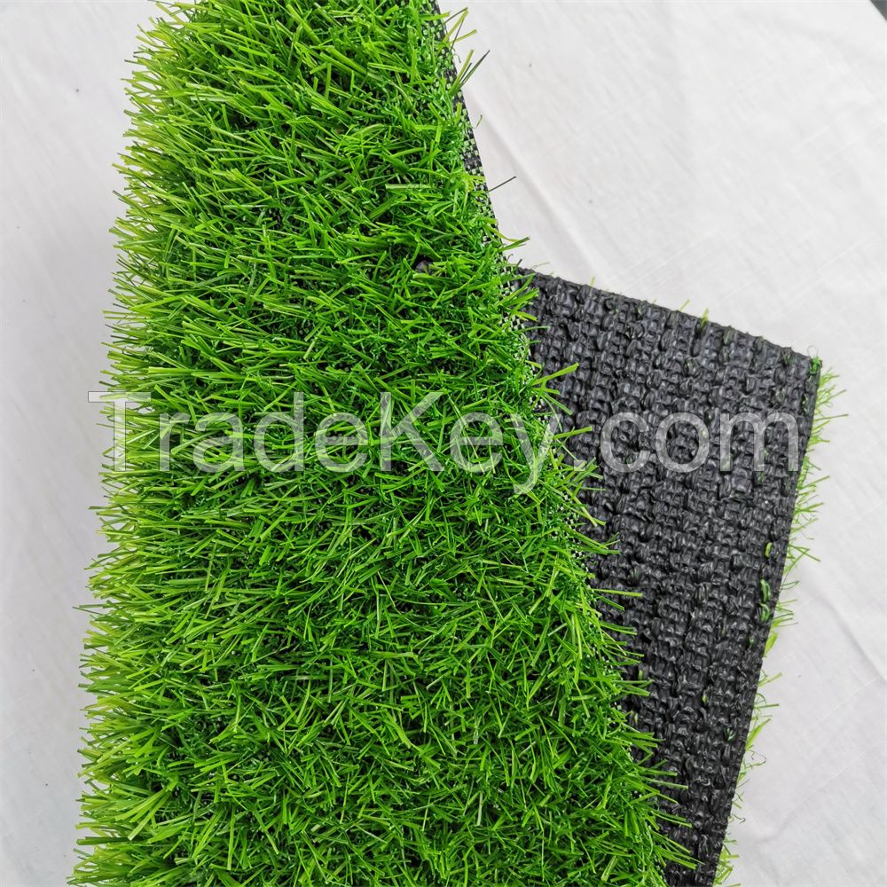 New design natural green color long durable artificial turf garden grass