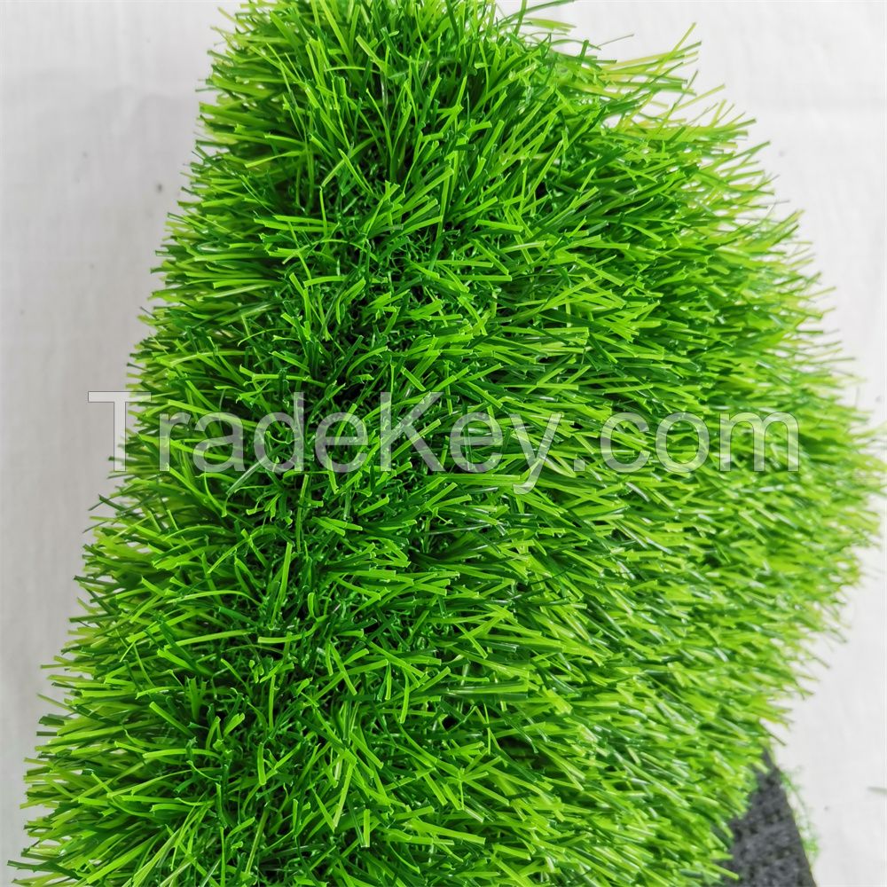 C shape Soft turf 40mm Landscaping artifical grass for Garden playground