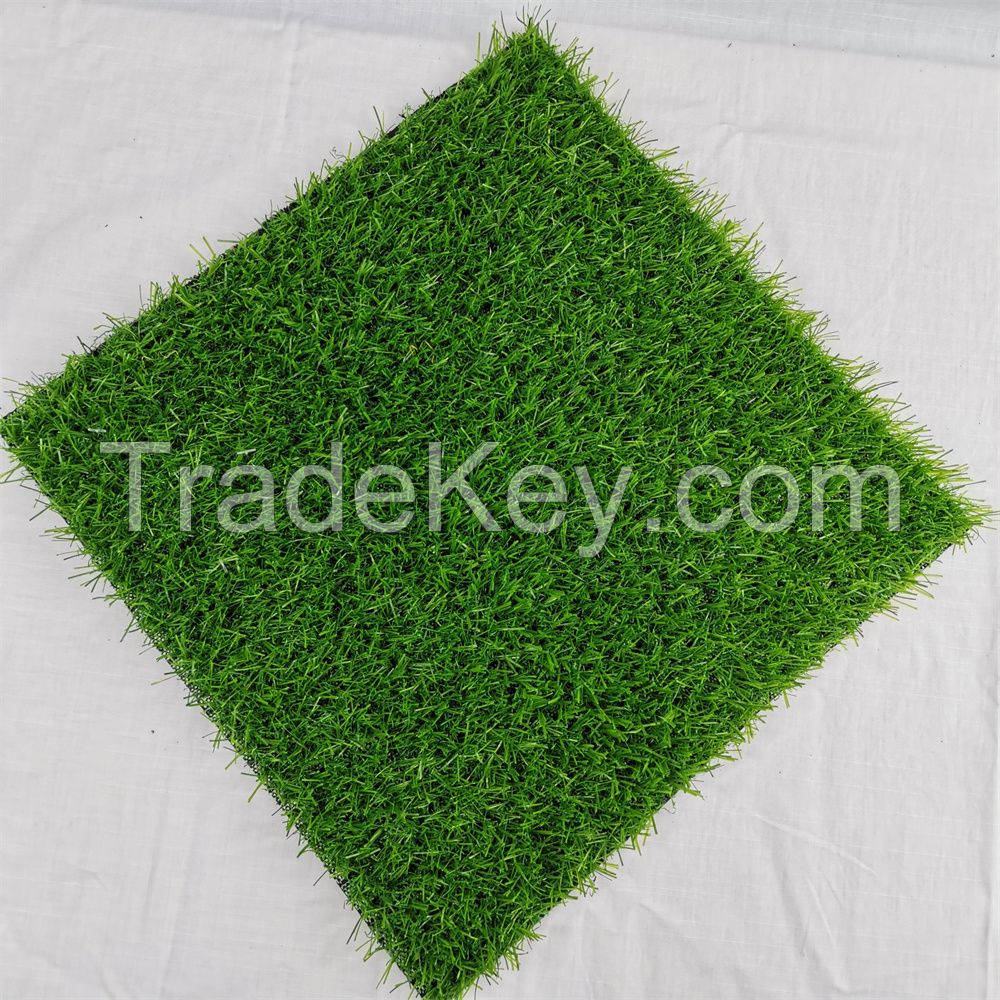 New design natural green color long durable artificial turf garden grass