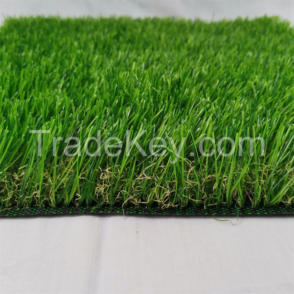 25mm pile height Soft turf comfortable balcony artificial grass mat