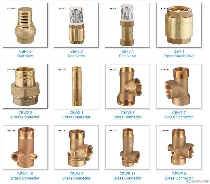 Brass connector