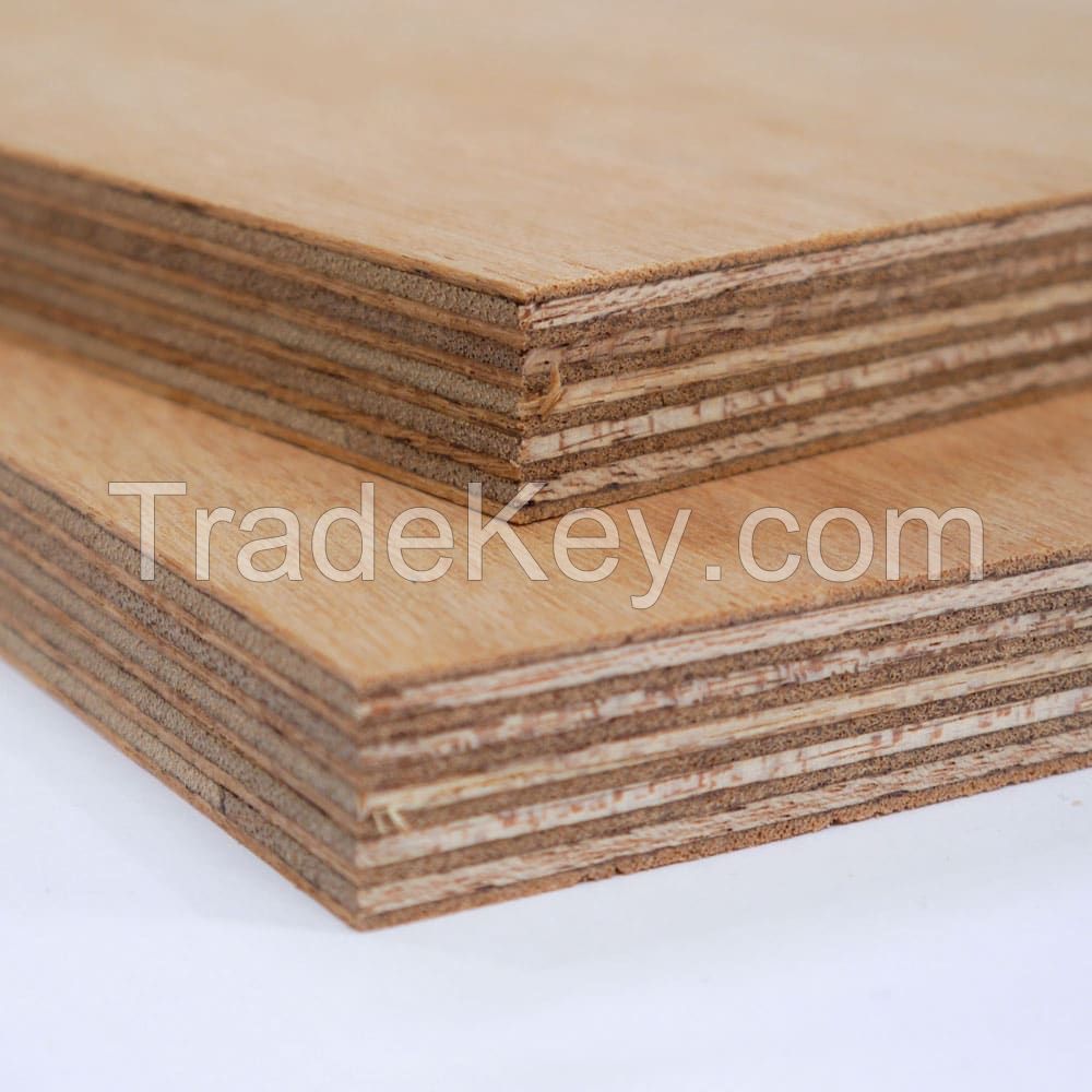 Vietnam Commercial Plywood - Bintangor, Birch, Okume Face 