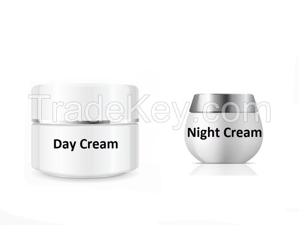 Day and Night cream for oily skin, sensitive and dry skin