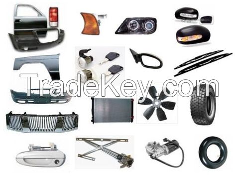 Body parts, interior accessories, exterior accessories for all kinds of cars