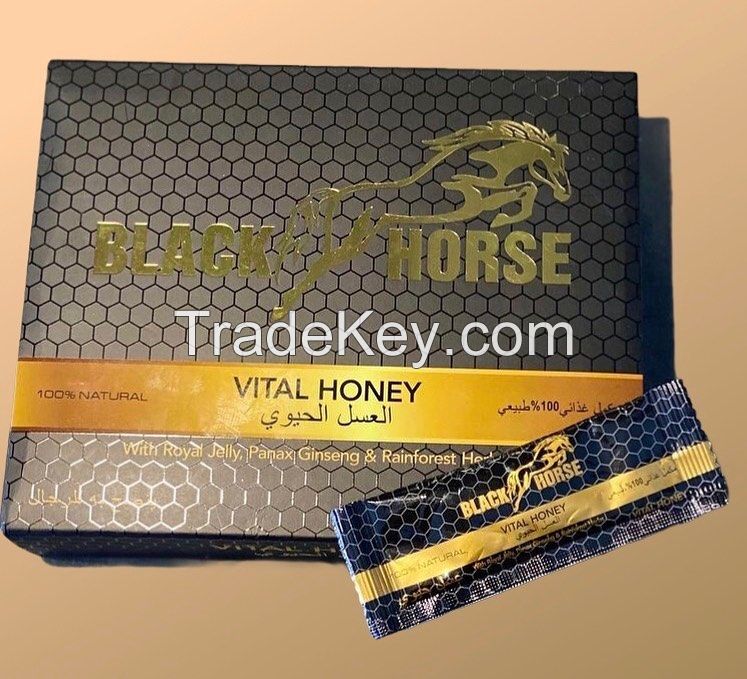 Black Horse Vital Honey Wholesale miel Royal pour le sexe de l