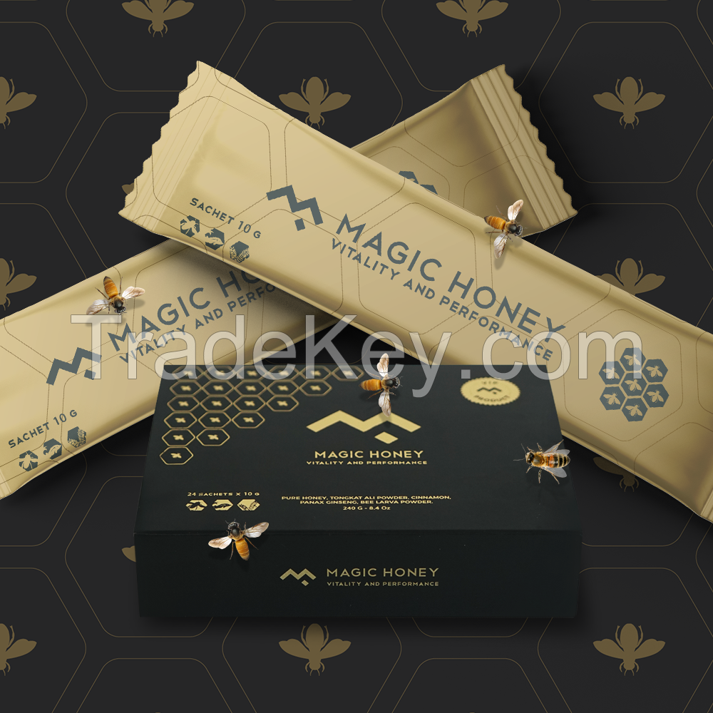 Personalized Royal for Menbulk Black Horse White Bee Natural Import  Beewooden Vital Honey - China Black Horse Honey Vital, Vital Honey