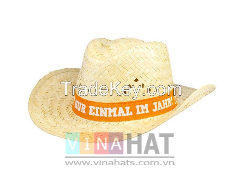 Chapeu de Palha Licor Beirao, Cheap seagrass straw hat as promotion gift