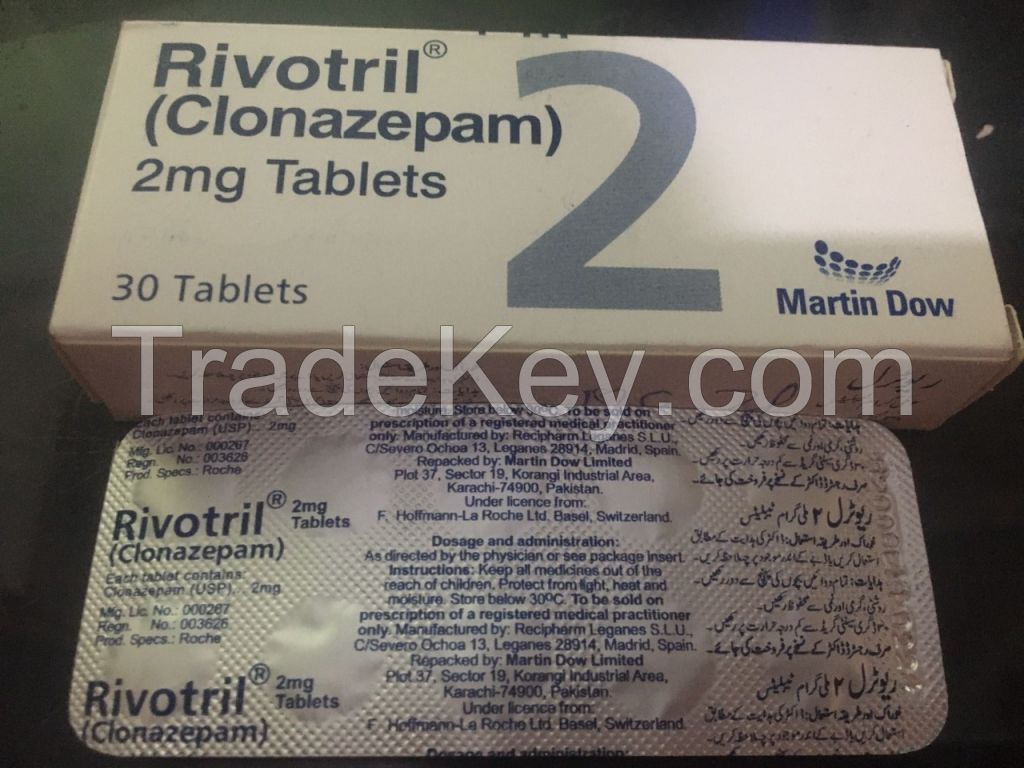 Rivotrill - ANTI ANXIETY - ANTI DEPRESSION - SLEEPING PILLS