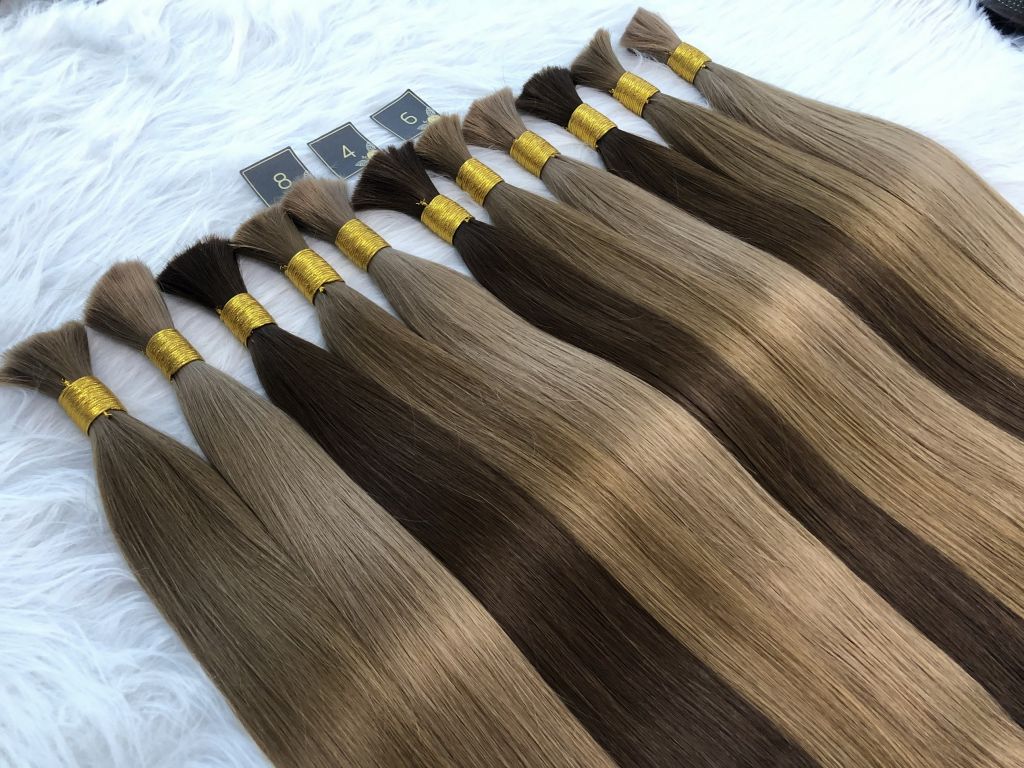 Double Drawn Bulk Hair #4 #6 #8