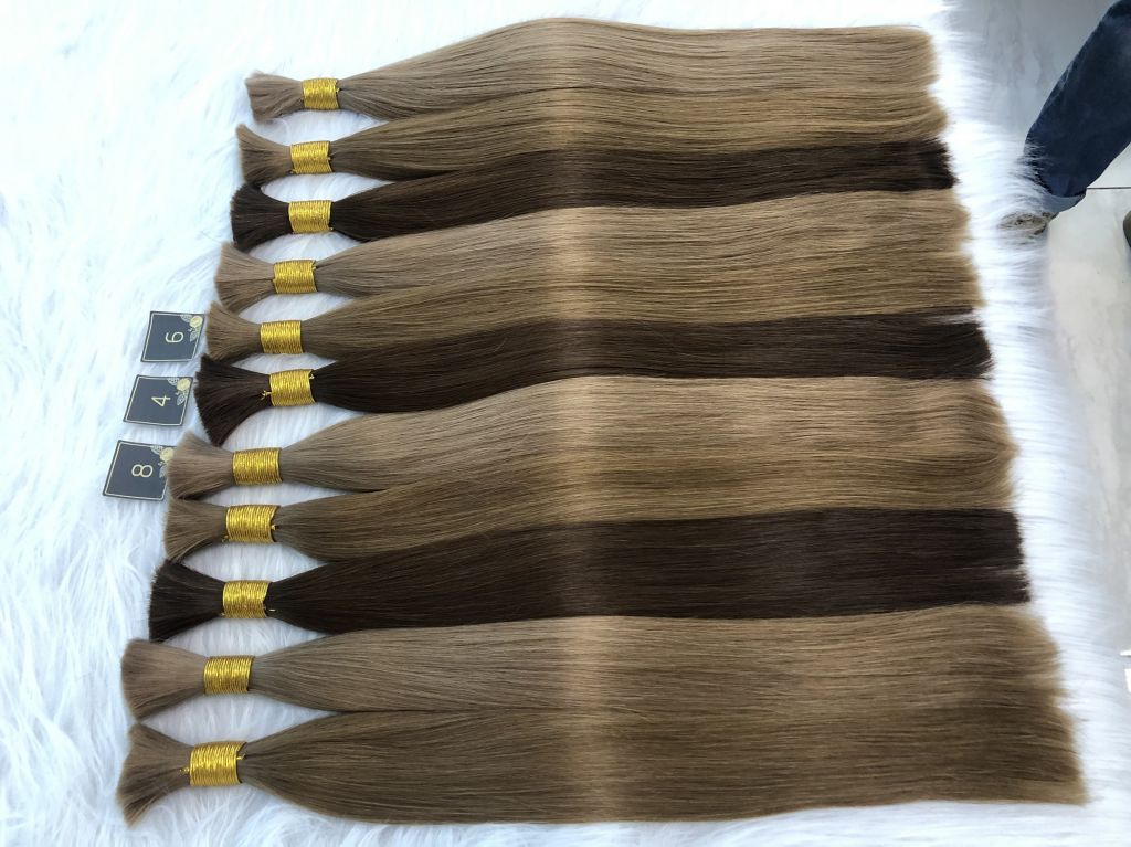 Double Drawn Bulk Hair #4 #6 #8