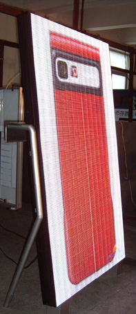 LED flash poster diaplay