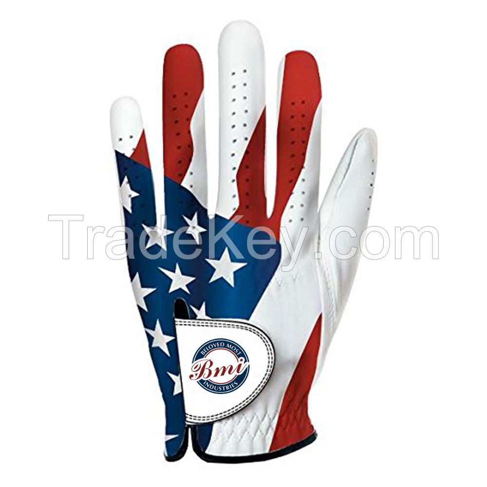 High Quality Soft Leather Men's Golf Glove