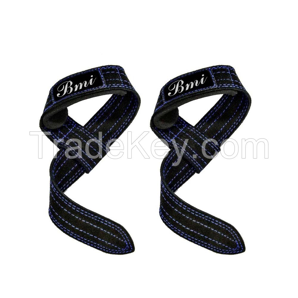 High Quality Weightlifting Gym Hand Bar Leather Straps