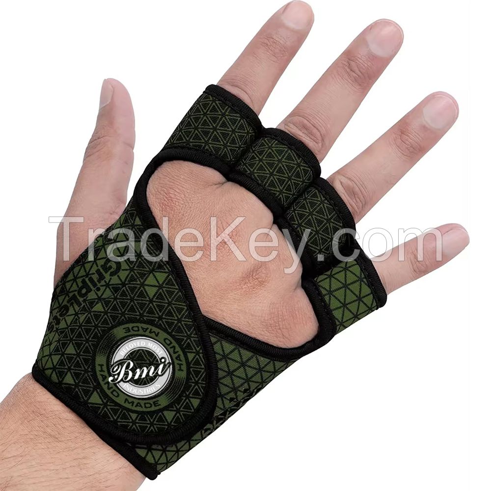 Cross-fit Gloves Full Palm Protection Gym Weight Lifting Gloves