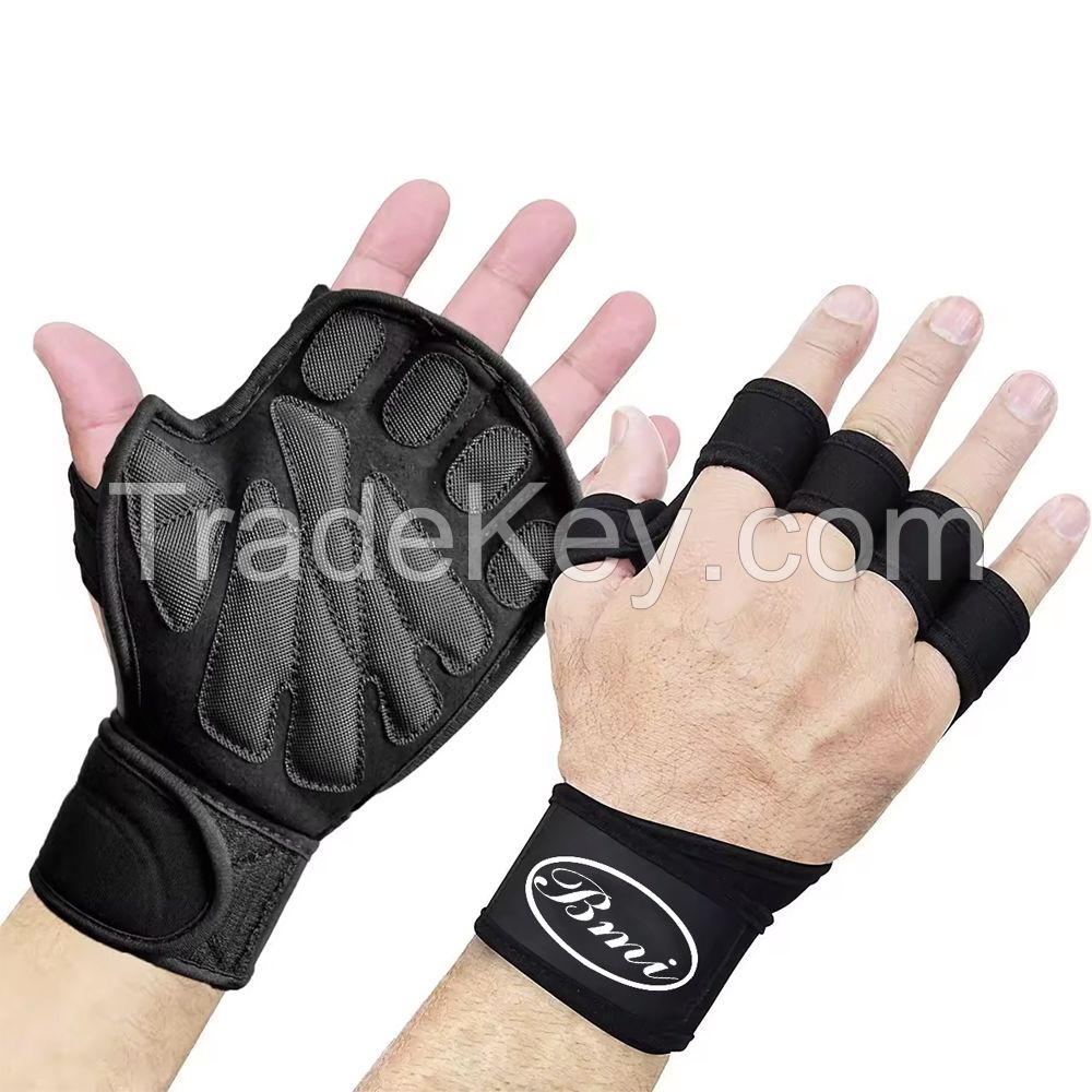 Custom Logo Cross-fit Ventilated gym Gloves