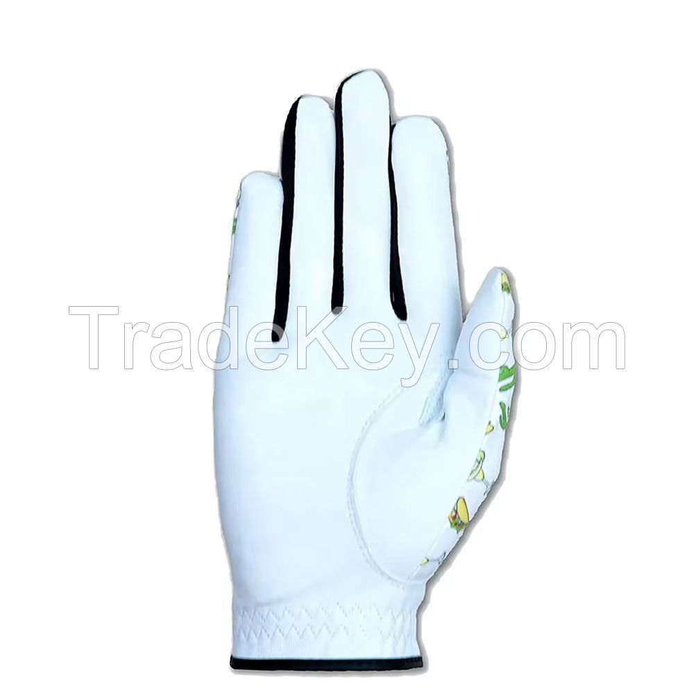 All Weather Golf Gloves PU Synthetic Leather Cabretta Leather Golf Glove