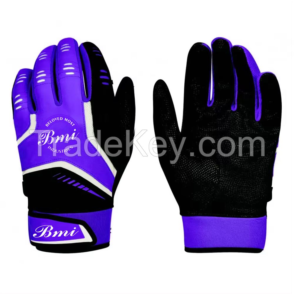 Top Quality Adjustable & Durable Baseball Batting Gloves