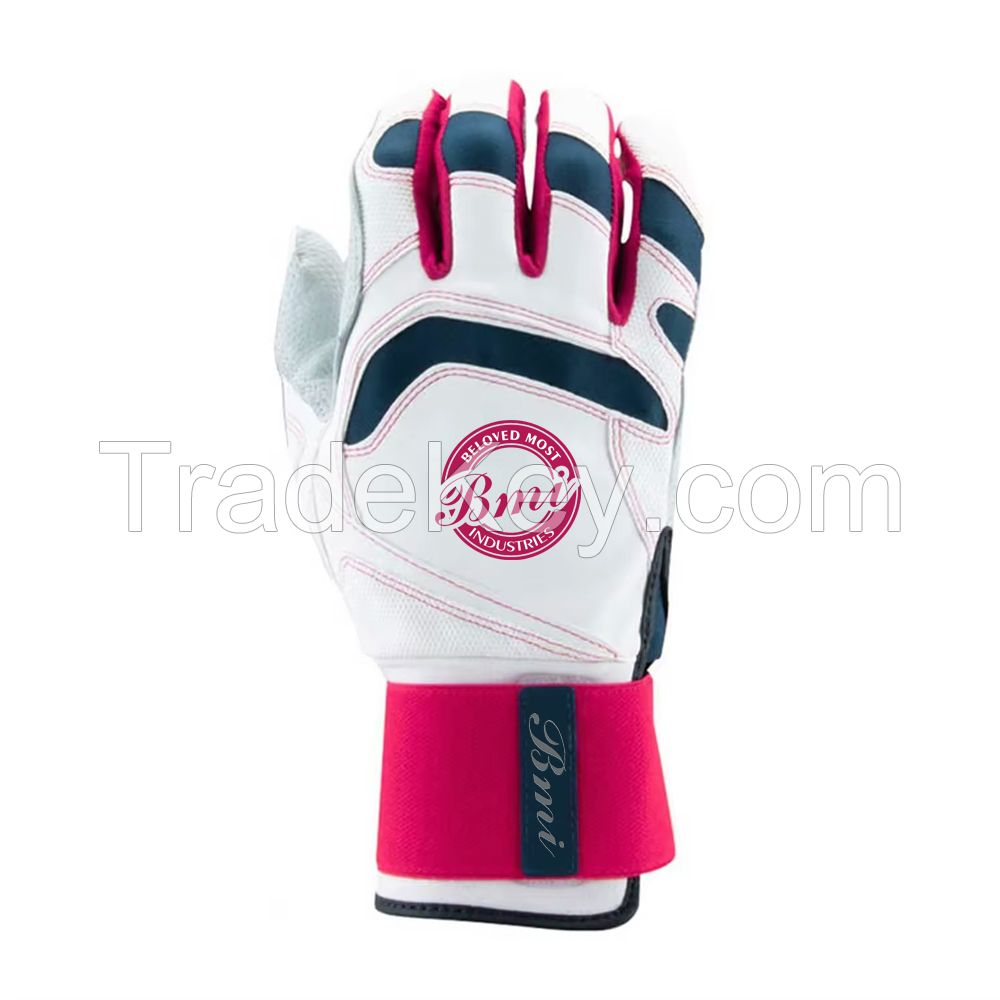 Top Quality Heavy Duty Customized Baseball Batting Gloves