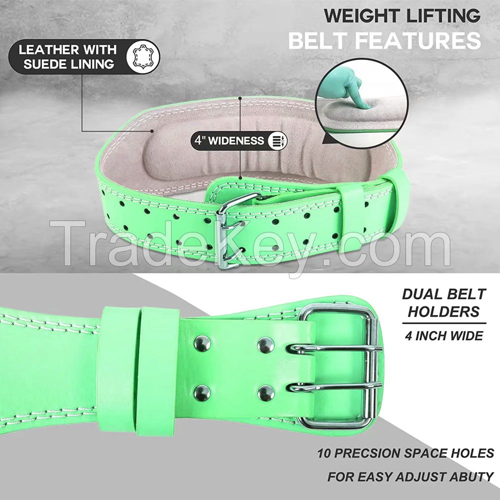 Gym Fitness Body Building Training Comfortable leather Belt