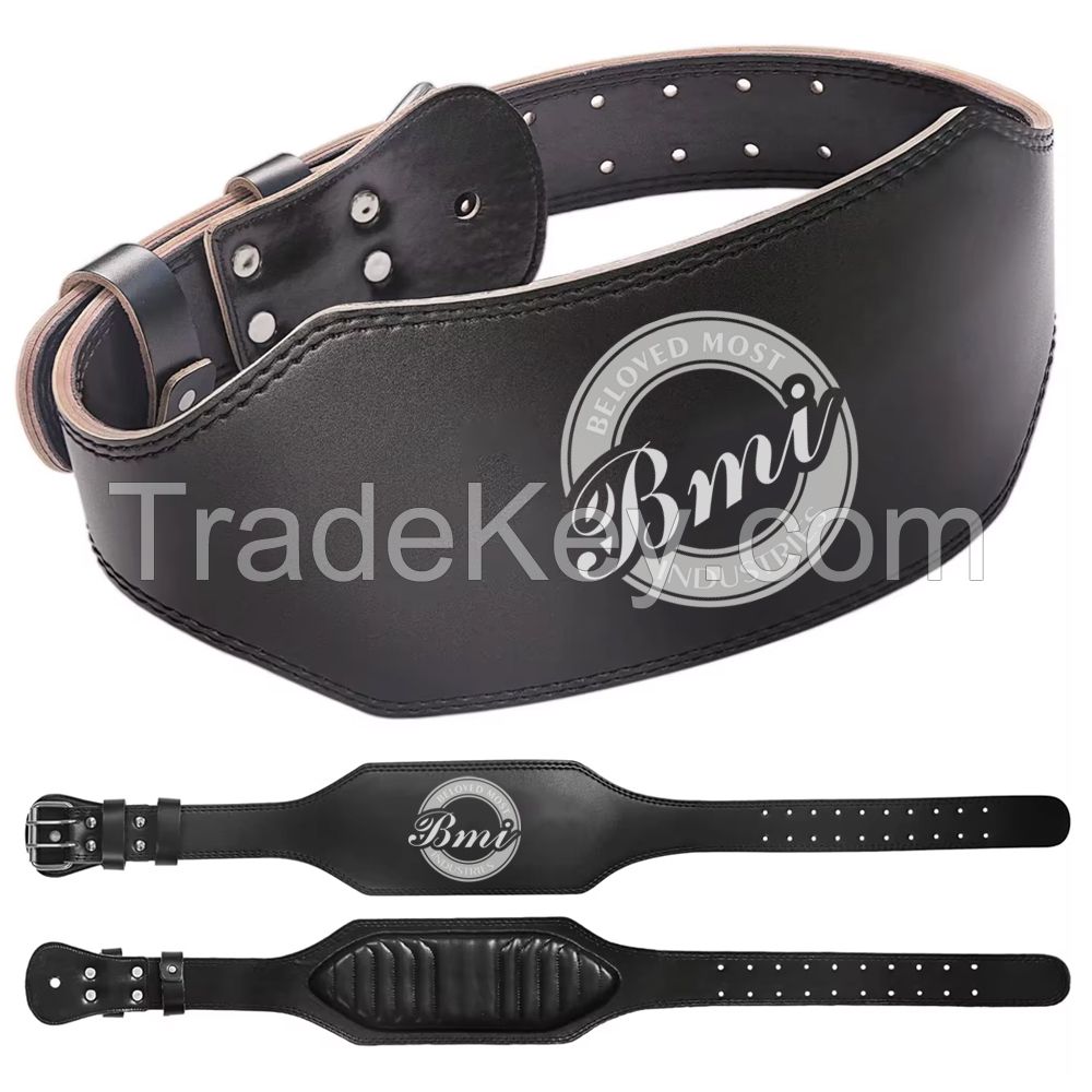 Best Quality Double Prong Weightlifting Belt Steel Buckle Gym Fitness belt