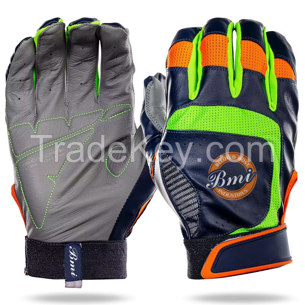 Best Anti Slip Grip Breathable Baseball Batting Gloves