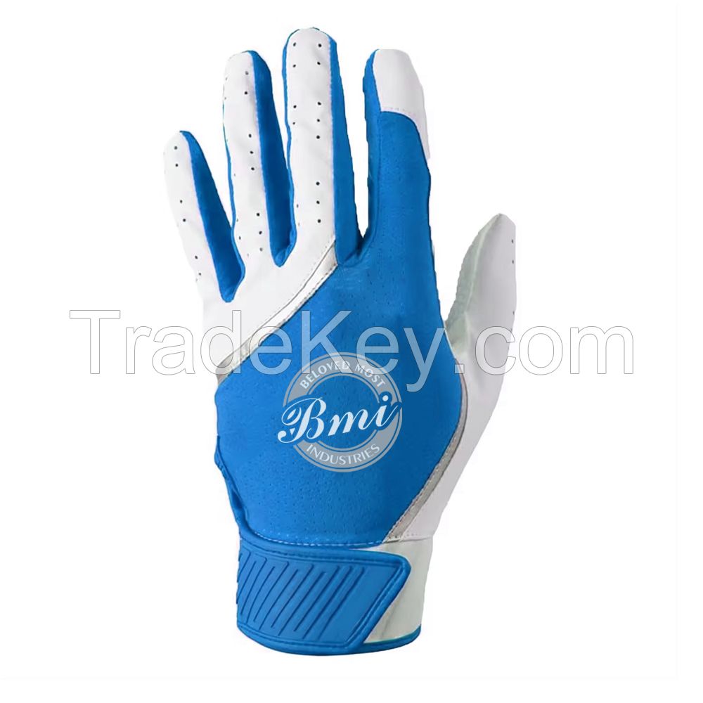 Latest Design Adjustable Hot Selling Baseball Batting Glove