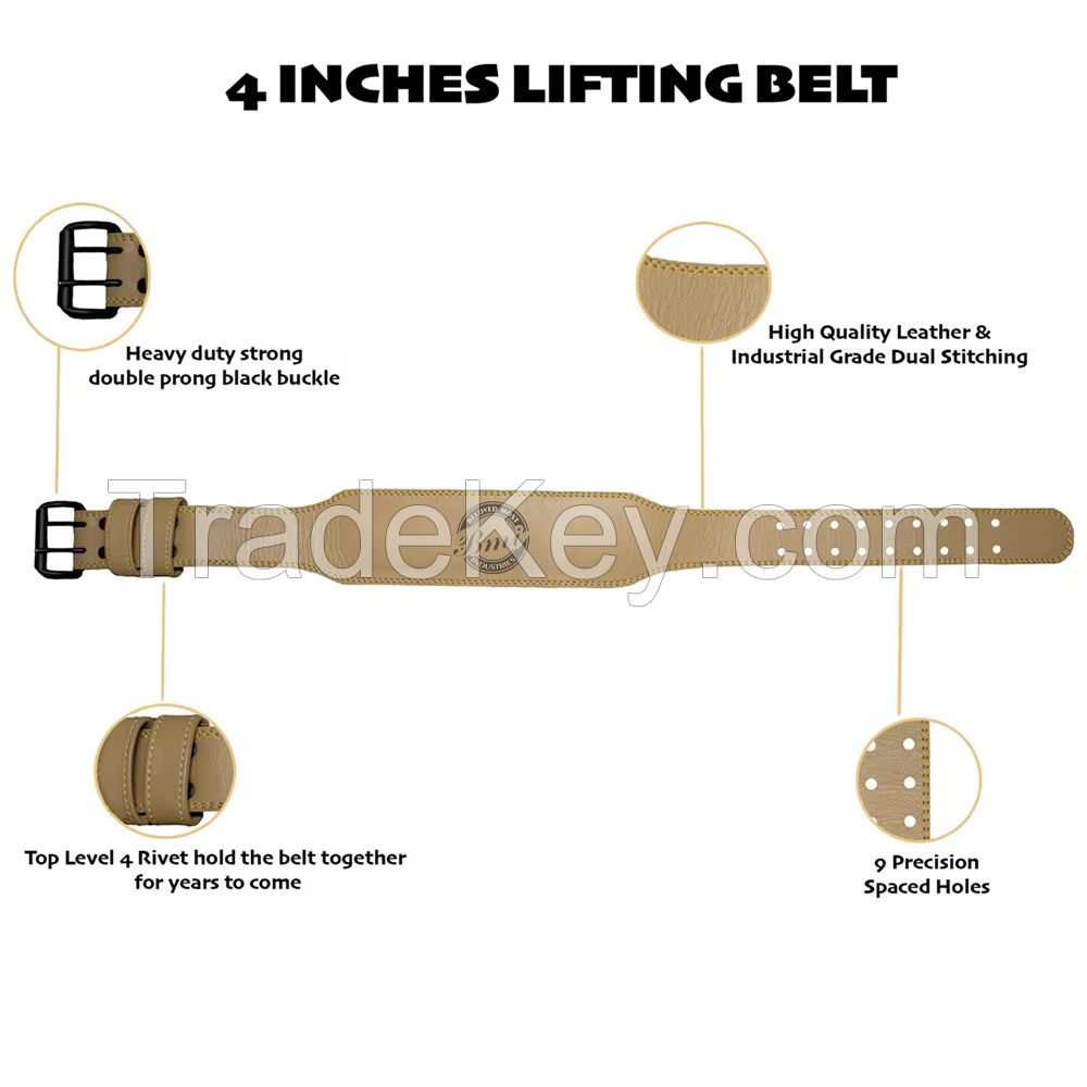 Weight Lifting Belt Deadlift Fitness Training Belt