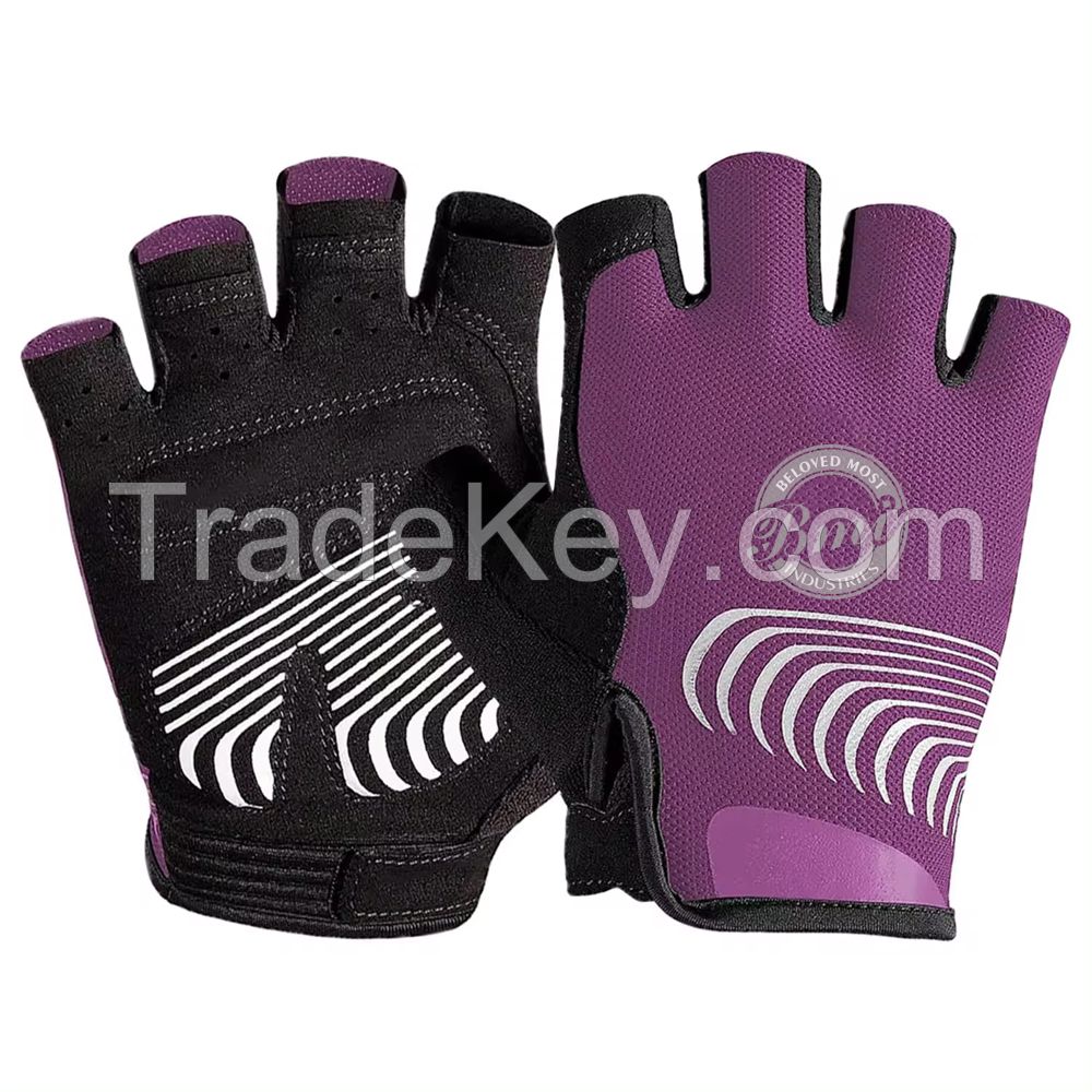 Men's Half Finger Cycling Glove Shockproof Breathable