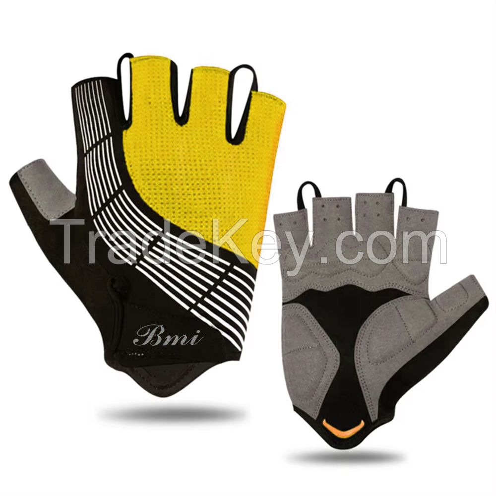 2024 New Arrival Shock Proof Half Finger Cycling Gloves